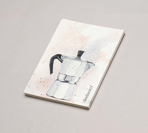 MN11-COFFEE Mindnotes®  in copertina morbida in carta caffè